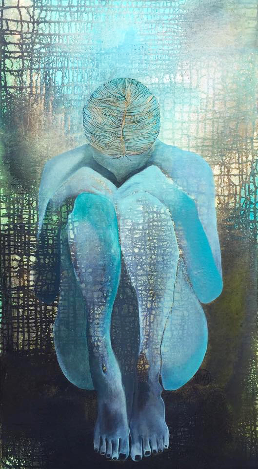 "Pause" 110x60 cm