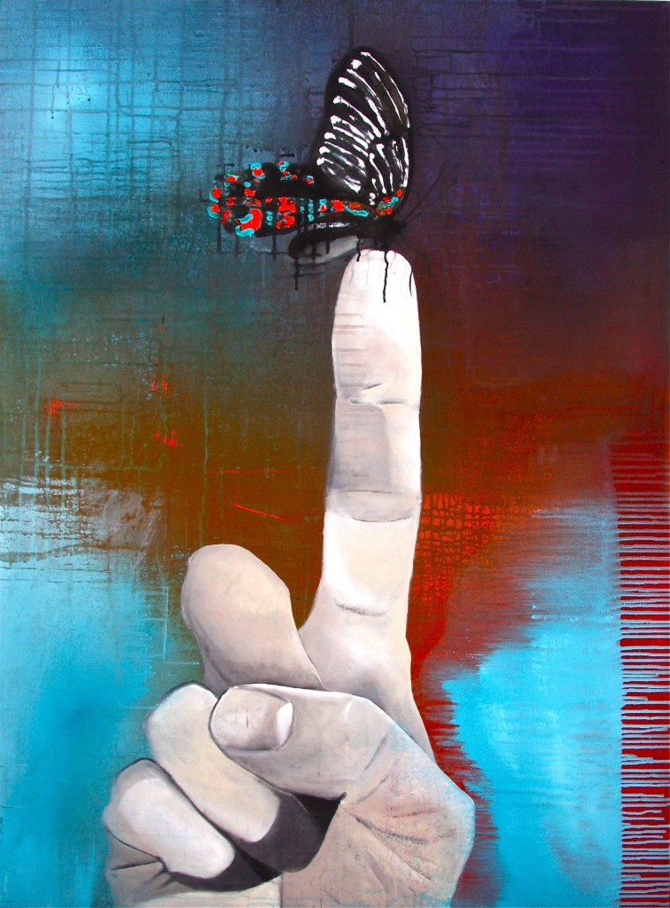 On the top 120X90 cm