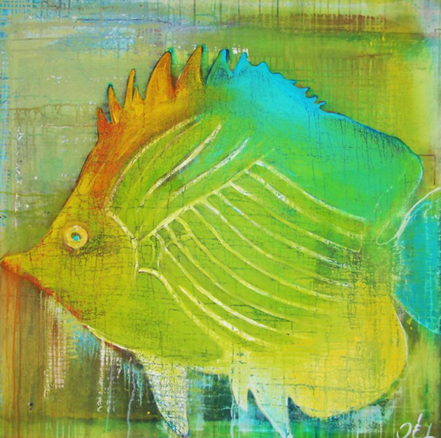 Fisk 1 120X80 cm · privat eje